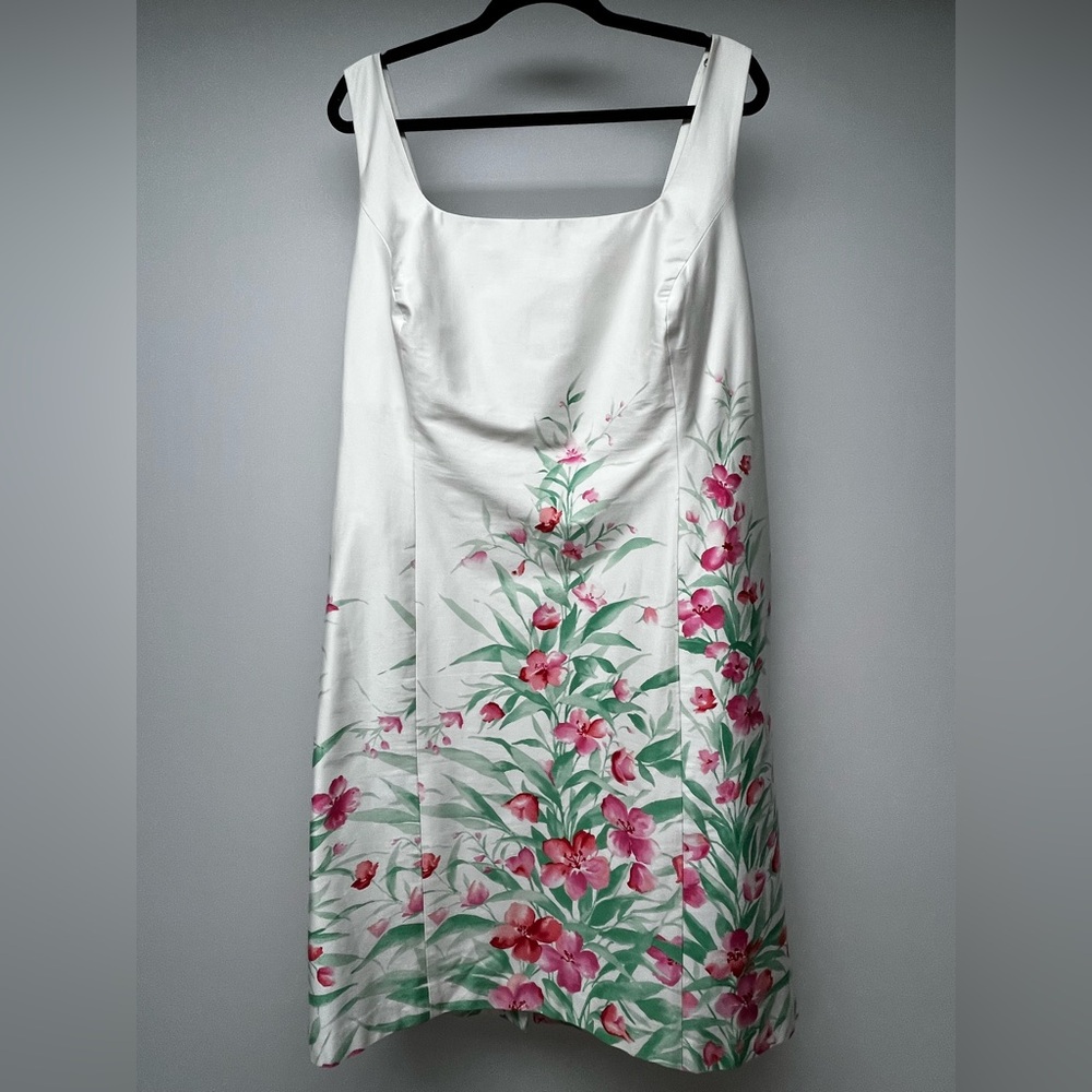 Jones New York Signature Sleeveless Stretch Sun Dress